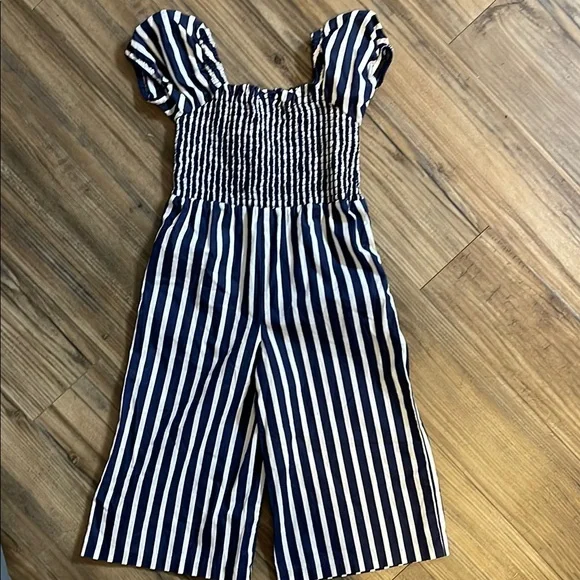 Janie and Jack Navy with White Accents - Picture 5 of 6